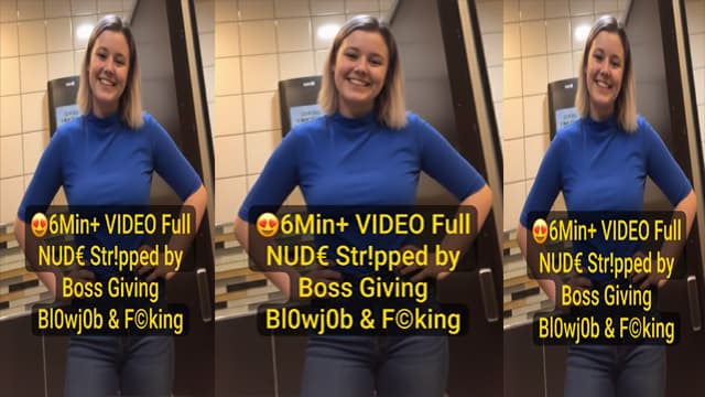 Girl Trending Video Advantage Taken by Boss at Work Blowjob Fucking Video HD