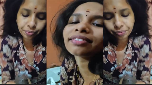 Homely Desi Bhabhi – Sucking Hard Hubby MMS