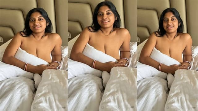 Indian Wife Giving Blowjob & Doggy Style Fucked Video