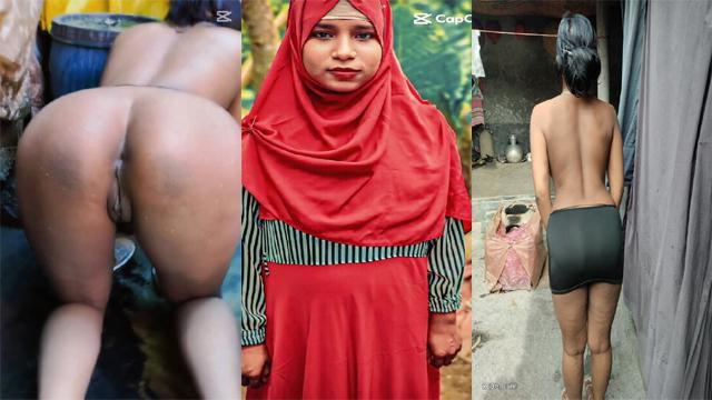 Lusty Niqabi Village Wife Threesome Fucking Mms