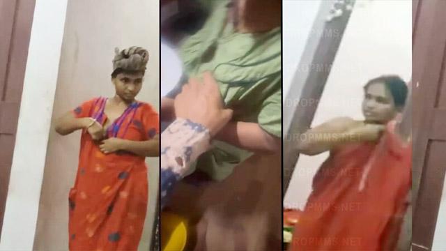 Nasty Mallu Aunty Boobs Pressed Spy Cam Leaked