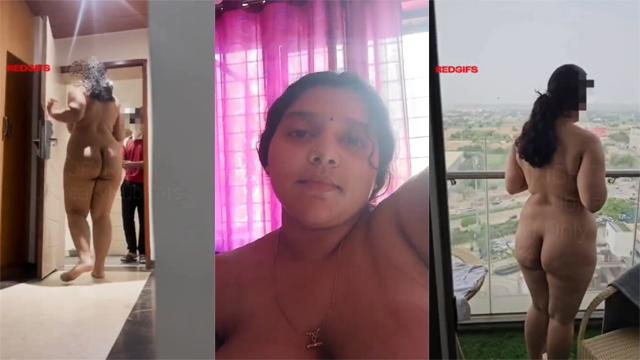 Horny Bhabi Doing Naked Dare With Delivery Guy Fuck