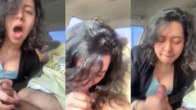 Mumbai real estate bhabhi sloppy blowjob in car to client